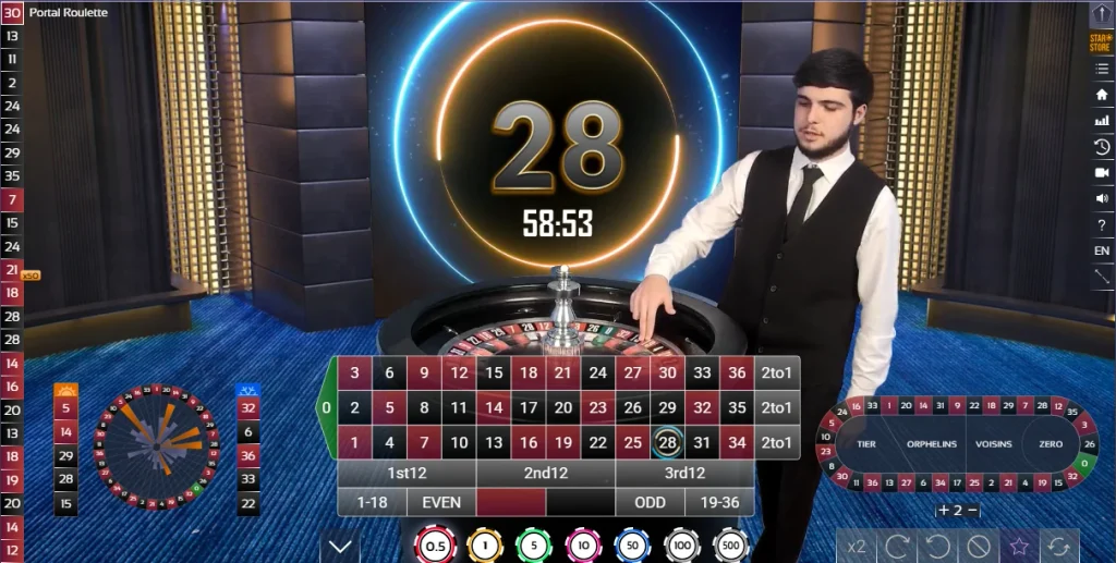 Portal Roulette Game Show