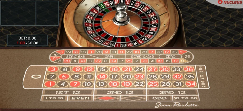 Zoom Roulette at GoldenRoo